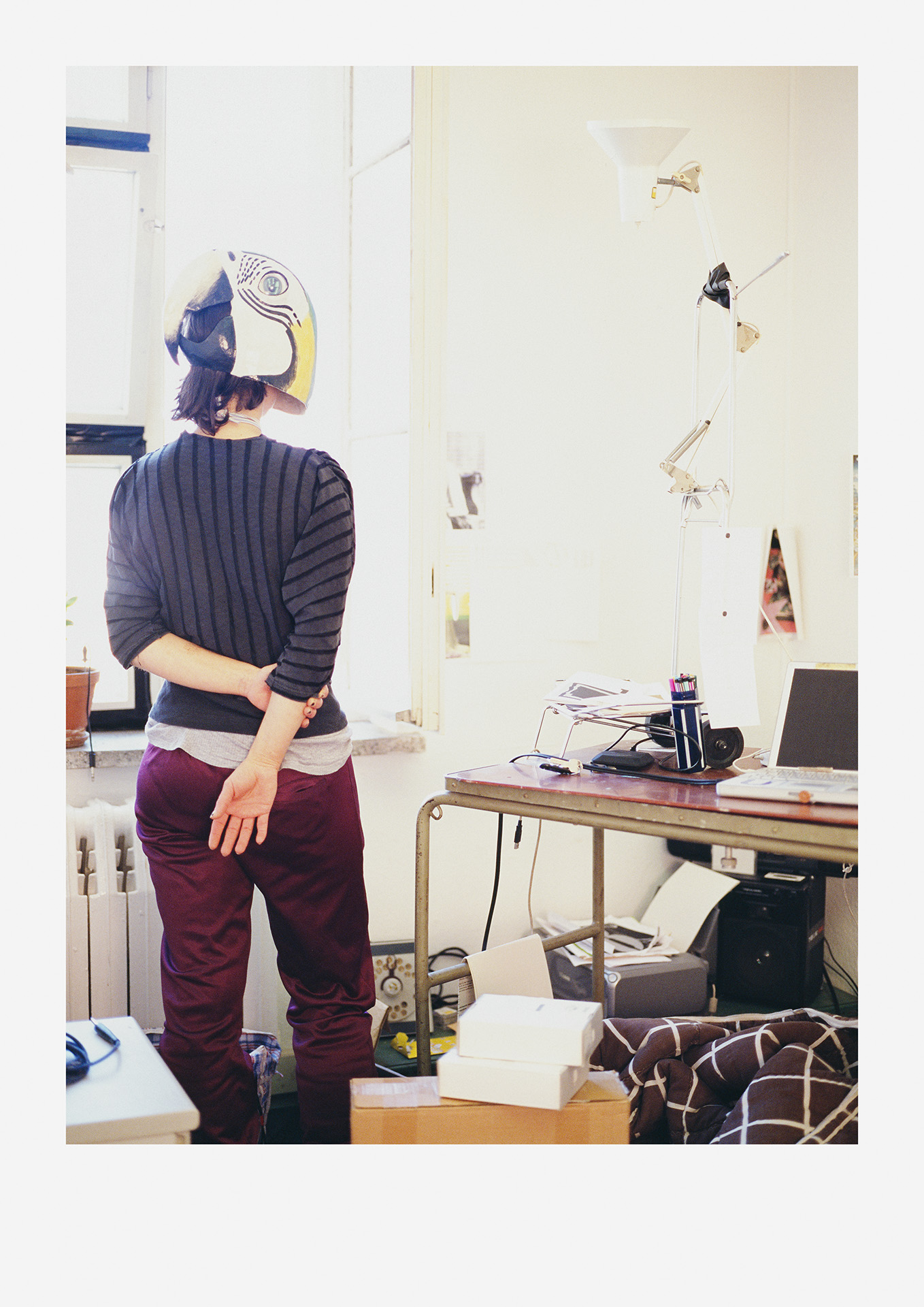 Ute Waldhausen, Berlin-Mitte, 22 March 2011 #mask